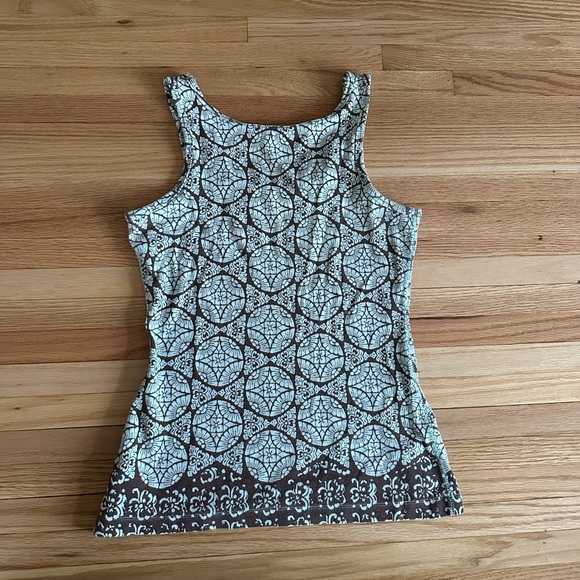 Eddie Bauer Printed Ribbed Tank Top - Picture 2 of 3
